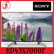 SONY TV UHD 43INCH KD43X7000F (43X7000F) 43 IN ULTRA HD 4K SMART LED TV (KD-43X7000F)
