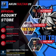 Akun Sultan FF Asli Murah No Tipu Old Season 1 2 50K 2022 Full Skin Emot