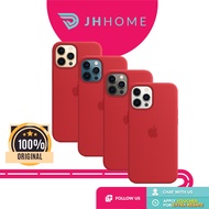 Iphone 12 Pro Max Silicone Casing With Magsafe - Red