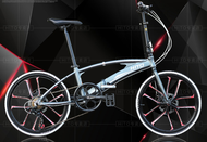 (SHIMANO PARTS) Hito X6 22/20 Inch Foldable Bicycle