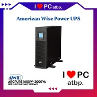 AWP ArcPure 1600W-2000VA UPS Pure Sine Wave UPS/AVR (6 Sockets)