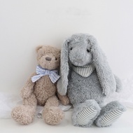 37CM Cartoon Bunny Plush Toy Soft Rabbit Stuffed Animal Teddy Bear Doll Toys for Kids Birthday Christmas Girlfriend Gift