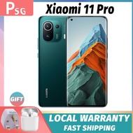 Original Xiaomi 11 Pro 11pro Mi 11 Pro 5G Phone Snapdragon 888 NFC 5000mAh 1Year Local Warranty