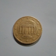 uang koin kuno 50 cent euro