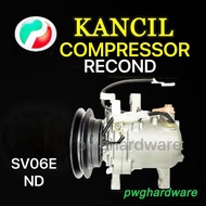Original Denso Japan AirCond Compressor Recond Perodua Kancil/Kelisa/Kenari/Myvi 1.0 / ND (Denso System) / Kompressor Perodua