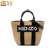 Kenzo Small Kenzo Logo Shoulder Bag for Women - Black FC52SA950B09-99