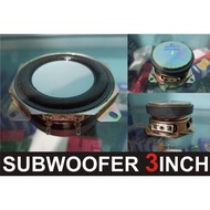 Speaker Subwoofer Builtup Super Bass 3Inch Murah 100W