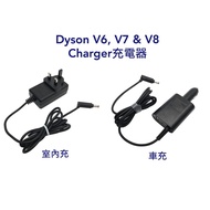 Dyson V6,V7,V8, DC 60, 61&amp;62 power adapter/charger 香港三腳代用充電器火牛車充， 尚有Dyson其他型號，歡迎查詢！