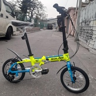 Solar 140S 14吋摺合單車 folding bicycle 7speed