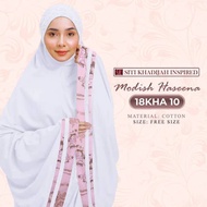Telekung PREMIUM COTTON Siti Khadijah Modish Haseena Collection