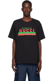 GUCCI黑色“Original Gucci” T 恤