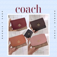 กระเป๋าสตางค์ coach ใบสั้น สามพับ