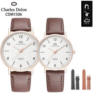 Jam tangan couple charles delon 1506 ORIGINAL sudah sepasang