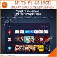 Xiaomi Mi Smart TV P1 32 / 43 / 55 Inch 4K UHD Netflix HDR Dolby Android TV WiFi Chrome Local Seller Local Warranty