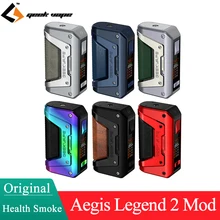 Geekvape Aegis Legend 2 Mod 200W TC Box Mod Mendukung Sub Ohm Tank Rokok Elektronik L200 Leap A-lock Vape