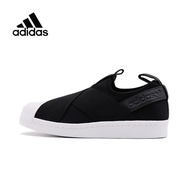 【Limited time discount】ADIDAS SUPERSTAR SLIP ON Men's and Women's Sports Sneakers A015 - The Same Style In The Mall