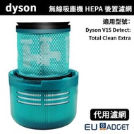 Eugadget 代用 Dyson V15 Detect Total Clean Extra SV22 無線吸塵機 HEPA後置濾網
