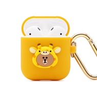 GARMMA LINE FRIENDS AirPods 1&2代耳機盒保護套 長頸鹿熊大