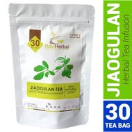 30 Pcs Jiaogulan Gynostemma Pentaphyllum Tea Bag Caffeine and Sugar Free for Drinks