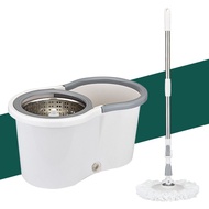 spin mop Mop Bucket Mop Bucket Spin-Dry Dewatering Mop Household Mop Rotating Wet and Dry Mop Rotating Hand Washing Free