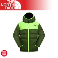 【The North Face 男童 雙面550FP羽絨外套《青蔥綠》】CSB7/童裝/保暖外套/賞雪/戶外/悠遊山水