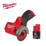 【Milwaukee 美沃奇】12V鋰電無刷3吋砂輪機-M12FCOT-201 原廠公司貨(單2.0電池套裝組)