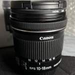 Canon EF-S 10-18mm 9成新 適合70D 77D 80D 90D 7D