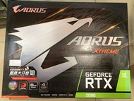 技嘉 AORUS RTX 2080 XTREME 8G 顯示卡 2070 SUPER3060 3070 可參考