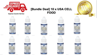 [Bundle Value Deal]  10 x CellFood Nuscience Oxygen Liquid for Life Cell Food 30ml