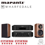 Marantz CD6007 CD播放機+ PM6007 綜合擴大機 + Wharfedale EVO 4.1 書架喇叭