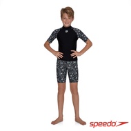 SPEEDO 孩童 防曬衣 星際大戰 黑/白