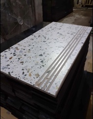 Granit tangga Motif marmer matte kasar Terrazo Nova 30x60,30x80,30x90,30x100,30x120