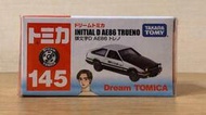 【G&T】純日貨TOMICA 多美小汽車 NO.145 頭文字D 藤原拓海 AE86 486466