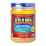 Adams 100% Natural Unsalted Creamy Peanut Butter