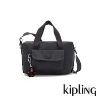 【KIPLING】質感黑波士頓手提兩用包-BRYNNE
