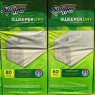 Swiffer 乾除塵紙 40張*2盒 好市多Costco