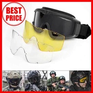 Best Seller Military Airsoft Tactical Goggles Shooting Glasses Motorcycle Windproof Wargame Goggles (J1460-6)