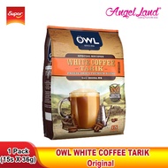 OWL WHITE COFFEE TARIK (36g x 15s) -Original/Hazelnut/Coconut Sugar/Less Sugar (1pack)