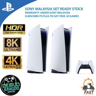 {Ready Stock} Sony Playstation 5 | PS5 Disc / Digital Version (Malaysia Set)(1 Year + 3 Month Warranty Under Malaysia Sony)