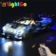LightGo 邁凱倫塞納GTR燈飾適用樂高42123 McLaren Senna GTR LED