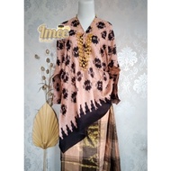 Baju bodo motif lontar / baju bodo modern adat bugis makassar