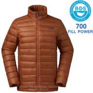 【美國 The North Face】男新款 700FPl 超輕保暖鵝絨羽絨外套.防潑水防風夾克.雪衣/適登山健行.賞雪滑雪/35E8 酒褐 N