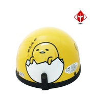 EVO CA-019/CA019 安全帽 蛋黃哥 黃色 卡通 半罩 單帽子 不含鏡片