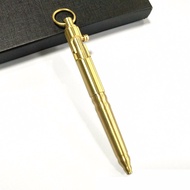 self defenseSelf-defense Brass Pen Hand Machine Gun Pen Creative Copper Retro Bronze Bolt Bolt