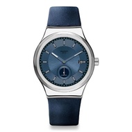 【SWATCH】51號星球機械錶 PETITE SECONDE BLUE 小秒針-藍色(42mm)