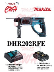 MAKITA DHR202 20MM 18V 3 MODE CORDLESS COMBINATION ROTARY HAMMER DRILL SDS PLUS DHR202Z DHR202RME DHR202RFE DRILL DRIVER