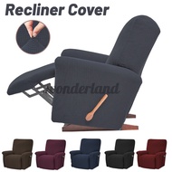 4-Pieces Soft Stretch Recliner Slipover Armchair Sofa Chair Cover Protector