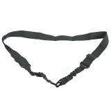 TACTICAL TWO POINT ADJUSTABLE BUNGEE AIRSOFT STRAP PAINTBALL (BLACK)