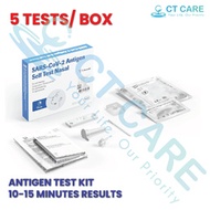 [5 KITS/ BOX] Roche SD Biosensor SARS-CoV-2 Antigen Self-Test Nasal (ART) 5 Test Kits/Box