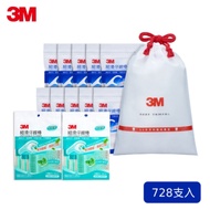 3M 細滑牙線棒散裝超值分享包 單線1包+薄荷牙線棒2包 (共728支)